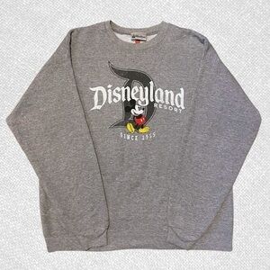 Disney Parks | Disneyland Resort Mickey Mouse Crewneck Sweatshirt Size Adult L